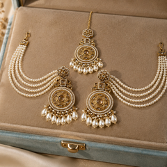 Maharani Pearl Sahara Earrings Set | Earrings for Women
