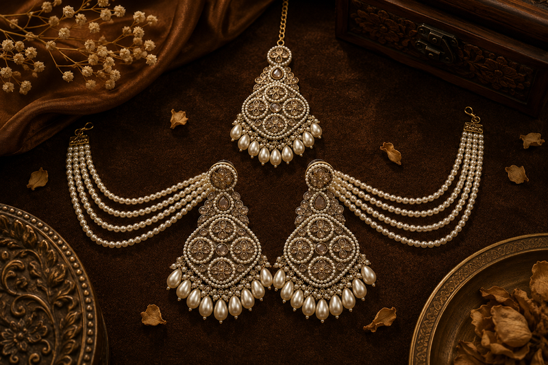 Imperial Pearl Luxe Set | Jewelry Set for Women