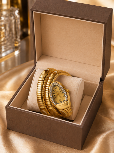 Luxury Spiral Bangle Watch | Bangle Watch for Women