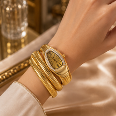 Luxury Spiral Bangle Watch | Bangle Watch for Women