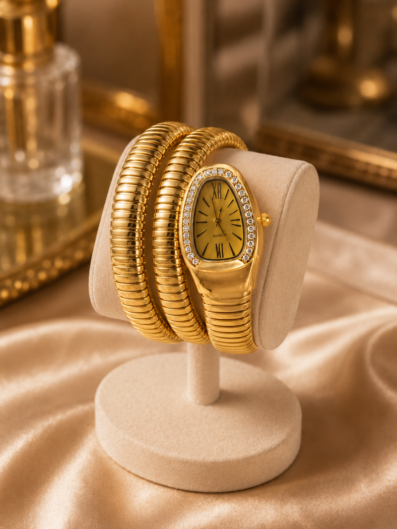 Luxury Spiral Bangle Watch | Bangle Watch for Women