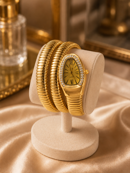 Luxury Spiral Bangle Watch | Bangle Watch for Women