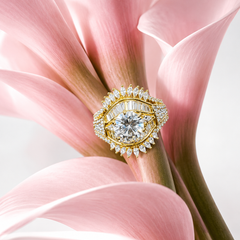 Celestial Halo Diamond Statement Ring | Ring for Women