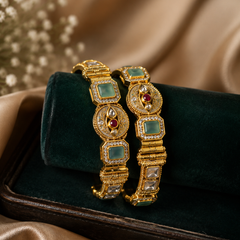Stone Studded Bracelet Set for Women