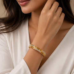 Zircon Studded Bracelet for Women