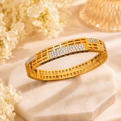 Zircon Studded Bracelet for Women