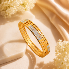 Zircon Studded Bracelet for Women