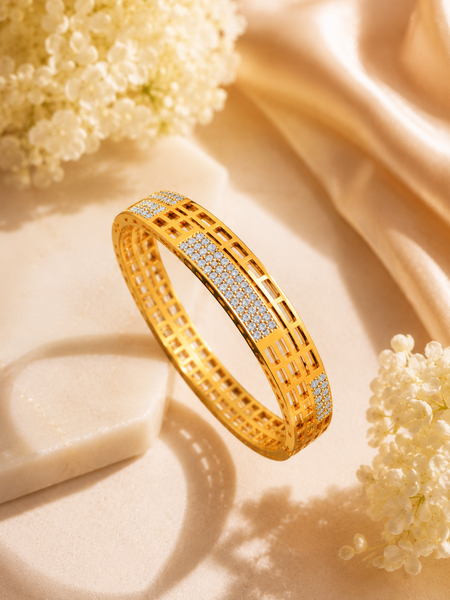 Zircon Studded Bracelet for Women