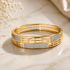 Zircon Studded Bracelet for Women