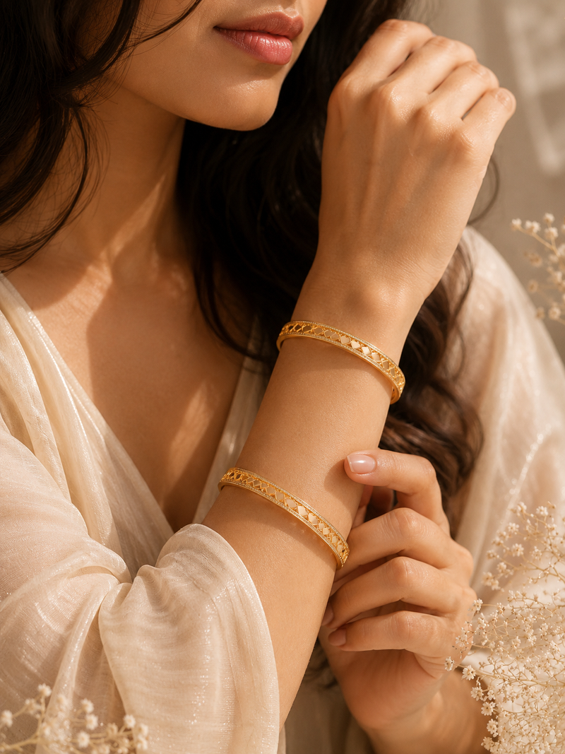 Elegant Traditional Kada Bangles for Women