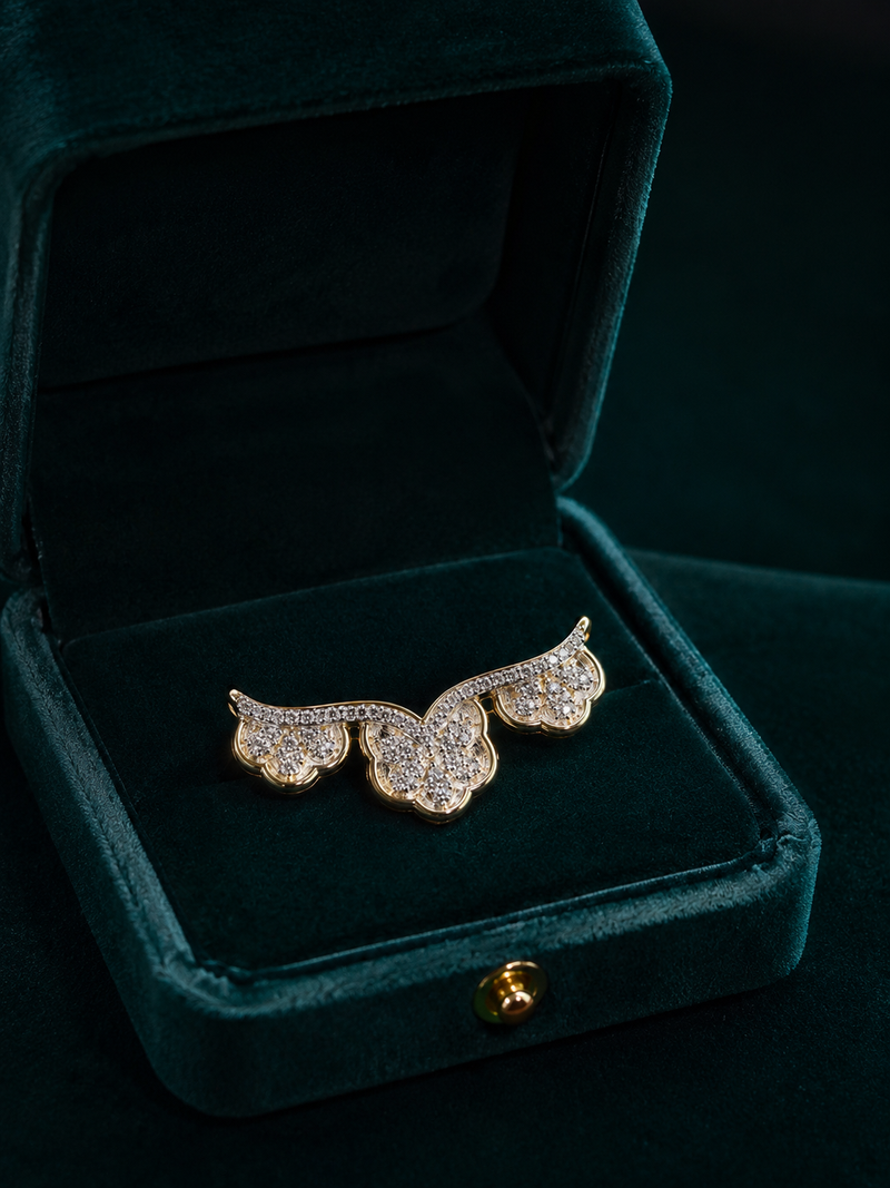 Sparkling Floral Charm Jewelry for Party & Festive Wear