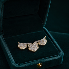 Sparkling Floral Charm Jewelry for Party & Festive Wear