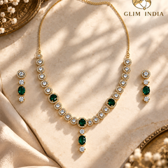 Emerald Starlight Necklace Set