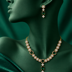 Emerald Starlight Necklace Set