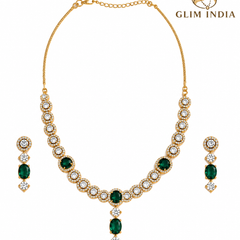 Emerald Starlight Necklace Set