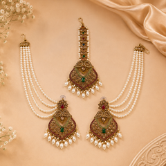 Pearl Veil Heritage Earrings | Earrings for Women