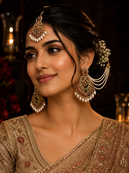 Pearl Veil Heritage Earrings | Earrings for Women