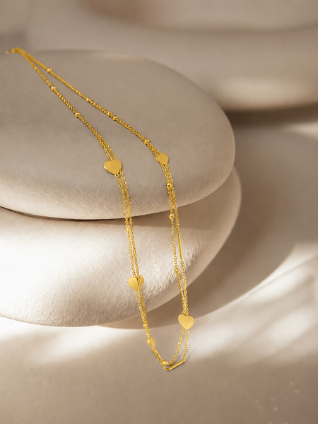Luxe Love Layers Necklace | Necklace for Women