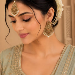 Pearl Veil Heritage Earrings | Earrings for Women