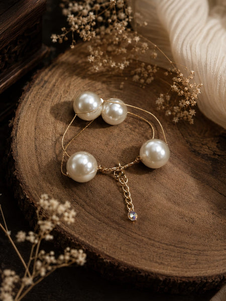 Celeste Pearl Orbit Bracelet | Bracelet for Women