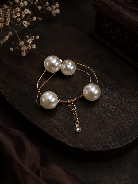 Celeste Pearl Orbit Bracelet | Bracelet for Women
