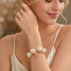 Celeste Pearl Orbit Bracelet | Bracelet for Women