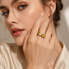 Eterna Luxe Couple Ring Set | Ring for Women