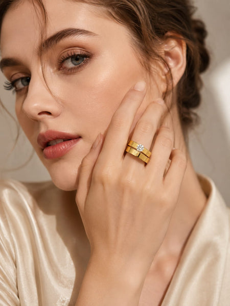 Eterna Luxe Couple Ring Set | Ring for Women