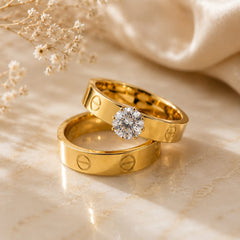 Eterna Luxe Couple Ring Set | Ring for Women