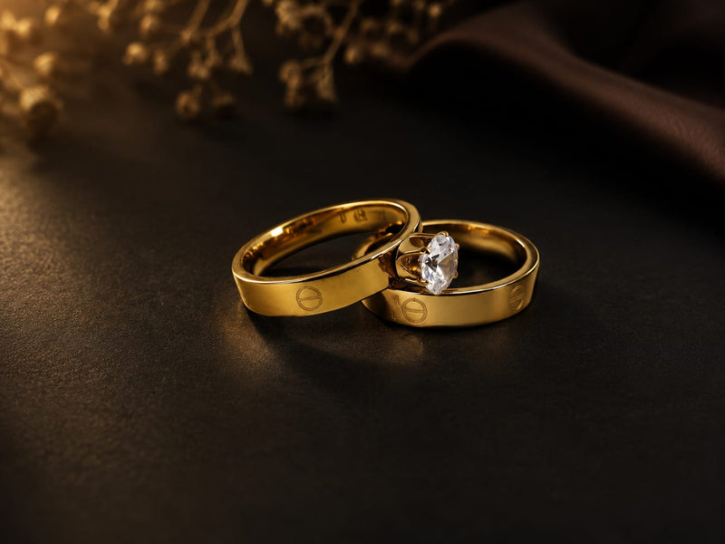 Eterna Luxe Couple Ring Set | Ring for Women