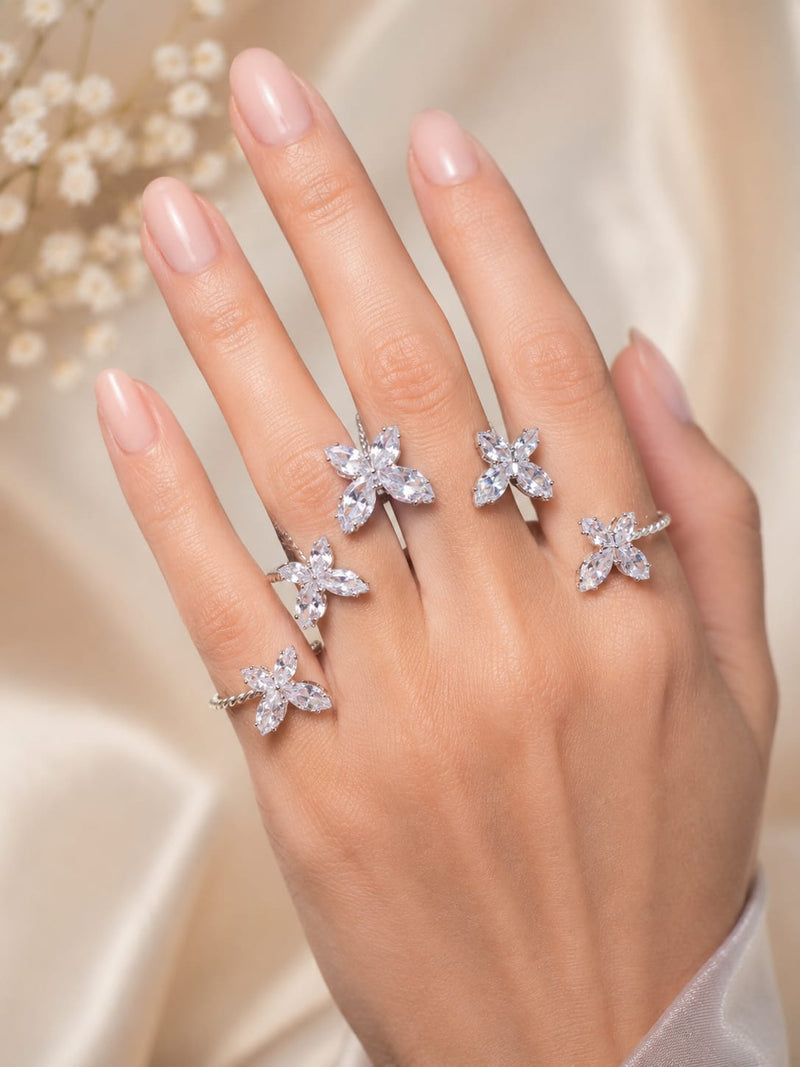 Celestial Blossom Adjustable Ring | Ring for Women