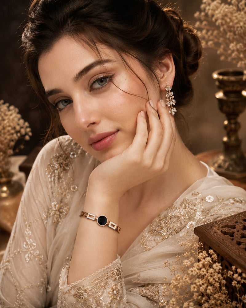 Midnight Luxe Crystal Bracelet | Bracelet for Women