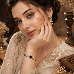 Midnight Luxe Crystal Bracelet | Bracelet for Women