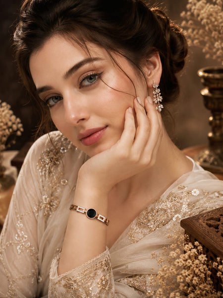 Midnight Luxe Crystal Bracelet | Bracelet for Women
