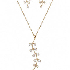 Golden Willow Crystal Set