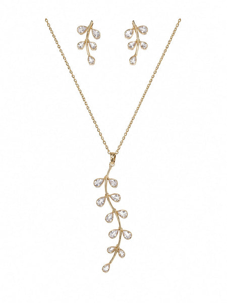 Golden Willow Crystal Set