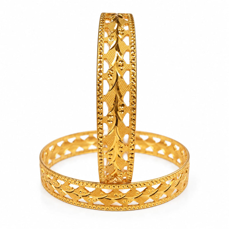 Sunehri Lattice Heritage Bangles