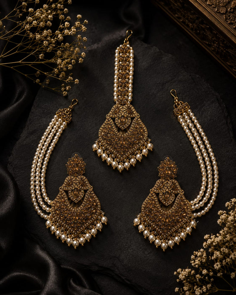 Pearl Veil Heritage Earrings | Earrings for Women