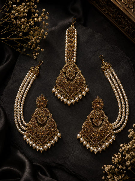 Pearl Veil Heritage Earrings | Earrings for Women