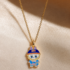 Playful Bunny Charm Pendant Chain | Pendant Necklace for Women