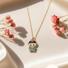 Playful Bunny Charm Pendant Chain | Pendant Necklace for Women